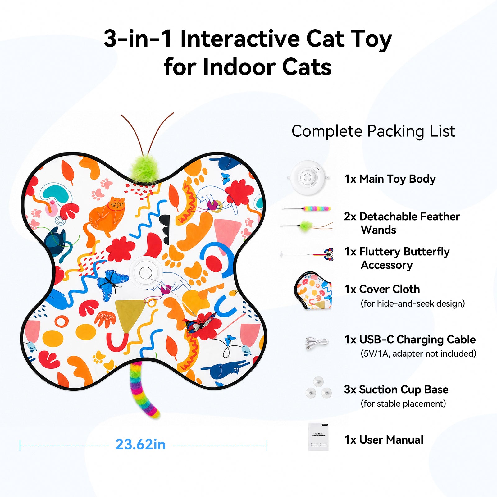 Hide and Seek Cat Toy